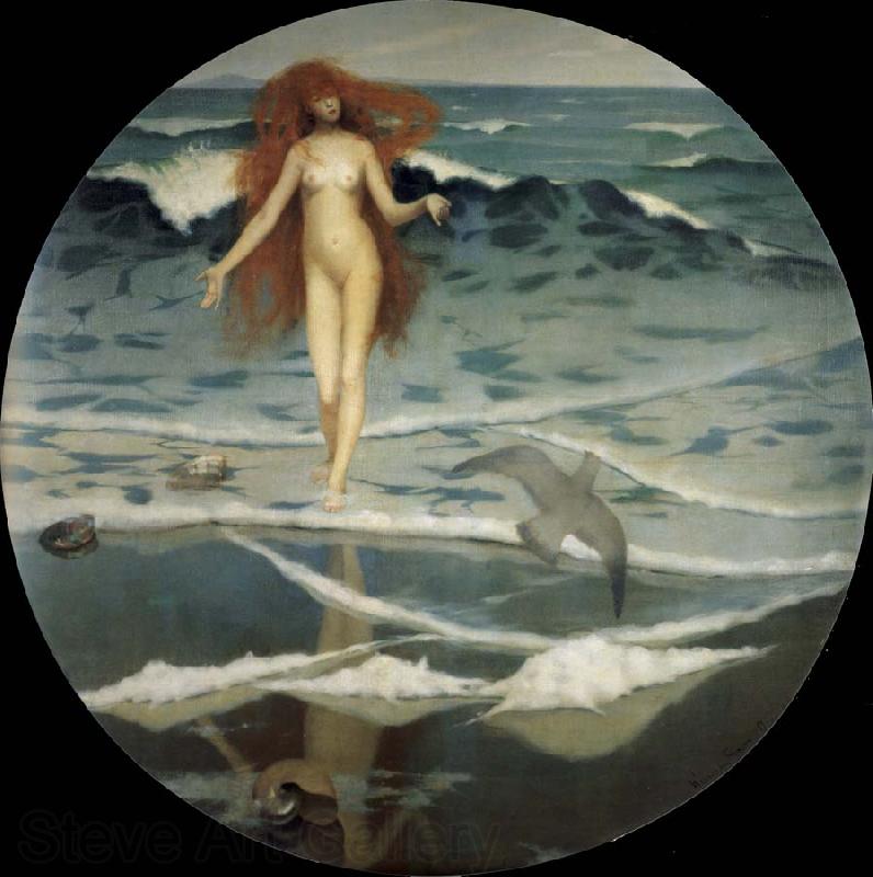 William Stott of Oldham The Birth of Venus France oil painting art